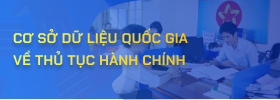 Cơ sở dữ liệu quốc gia về thủ tục hành chính