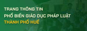 Trang thông tin phổ biến giáo dục pháp luật TP Huế